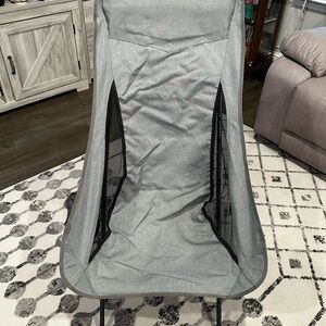Gray Folding Camping Chair
